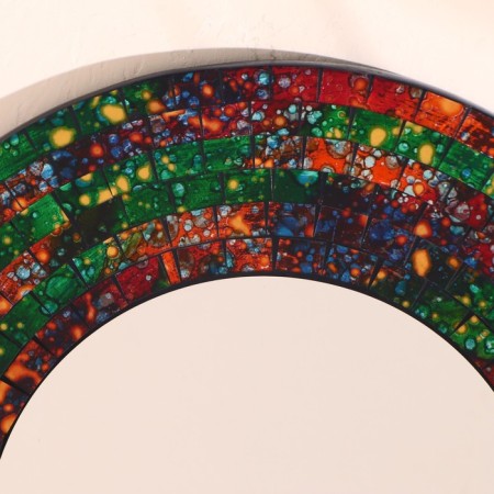 Mirror panel "Circle" 40x40x1 cm-2