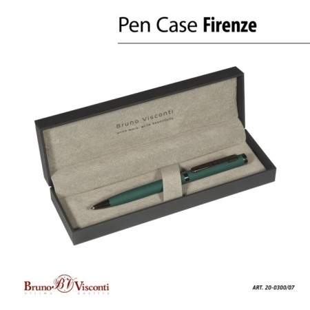 SHOULD OF SPECIAL, 1.0 mm, BrunovisConti firenze, blue rod, metal case Soft Touch green, in case-5