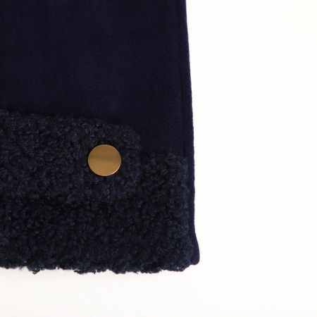 Gloves are female, dimensionless, without insulation, blue color-2