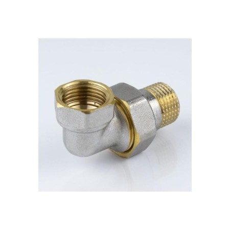 Aquasfera connector 9015-04, American, corner, 1 1/4 ", internal thread, nickel. Brass-2