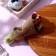 Set for decoration: Topper "Happy Birthday" 1 pc, a ring for napkins 1 pc, mix