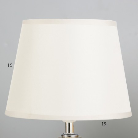 Table lamp 16712/1 E27 40W chrome 22x22x32 cm Risalux-2