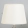 Table lamp 16712/1 E27 40W chrome 22x22x32 cm Risalux