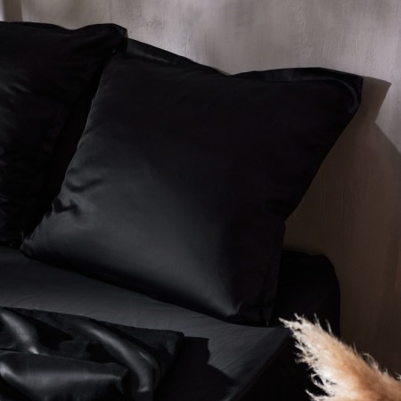 Pillowcase SL Home Tencel 50*70+3 cm, col. black-1