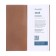 The weekly dated 2025, 80x165 mm, 64 sheets of Escalada, soft leather cover, pancake embossing, block 70 g/m², beige