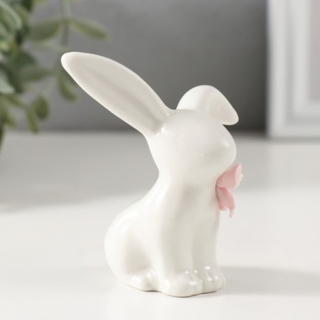 Souvenir Ceramics "ROOL with pink flower" 6.8x4.8x7.9 cm-1