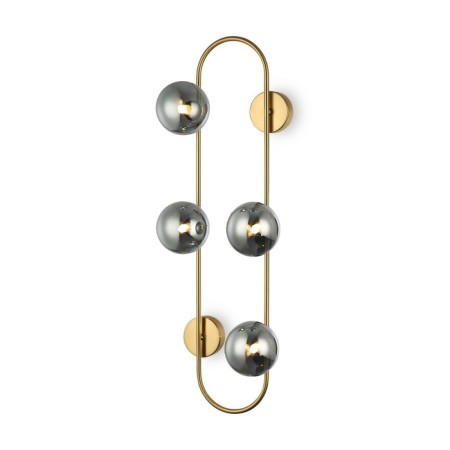 Wall lamp (sconces) Inversion, 4xg9, brass color