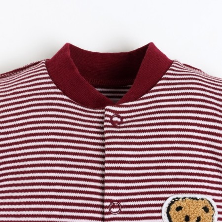 Combineson children, burgundy color, height 56cm-1