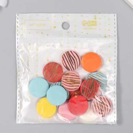 Busina for creativity tree "Color with zebra coloring" MIX 2x2x0.3 cm-3