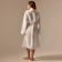 Welfare Women's bathrobe SL Home: Basic "Blanc de Blanc", size l, 100% cotton, 300 g/m2