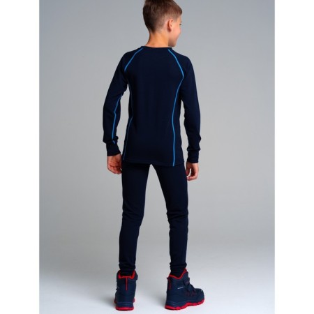 Thermal complex for a boy: trousers, sweatshirt, height 134 cm-3
