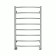 Water towel Terminus "Classic" P8, 500x800 mm, lower connection, chrome