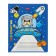 Notebook of 12 sheets in the Animals in Space cage, covered cartoon, mix