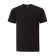 Men's T-shirt Minaku Slim Fit: Black color, rr 46