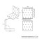 Corner Fixing equilateral KUR 160x160x100, 25 pcs.