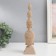 Polystone souvenir "Four -legged Buddha" Sand 6x6x26.5 cm