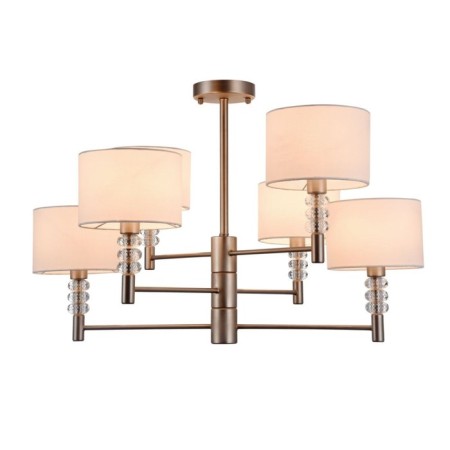 Chandelier Maytoni Mod527PL-06N, 6HE14, 40W, 74x74x49 cm, Nickel color-3