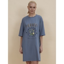 Women's dress, size s, jeans color