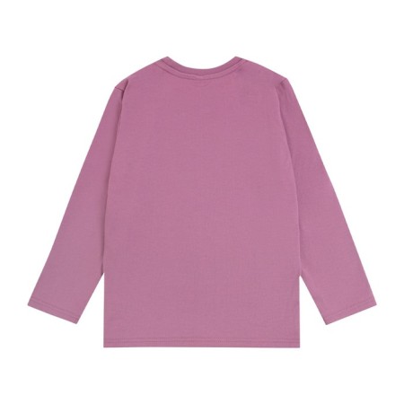 Longslit for a girl Basic, height 110 cm, dark lilac color-2