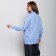 Turtleneck female color blue, size One size (46-50)