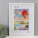 Photo frame MDF (100) 30x40 cm, white color