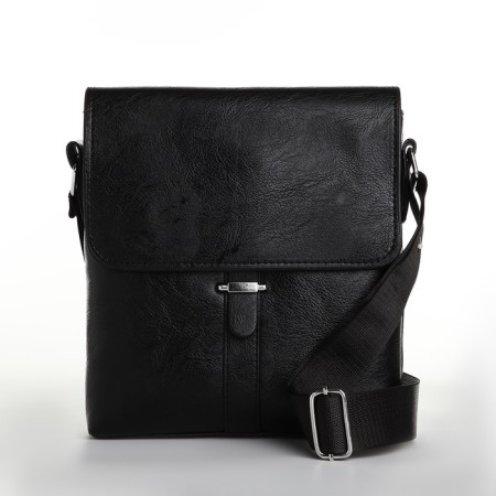 Male bag, black color-1