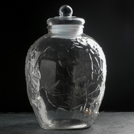 Dispenser for drinks Glass "Pinotage", 15 l, 26 × 45 cm-3