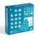 Group of the puzzle "Blue Cube", 7 volumetric parts