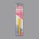 Knitting hook, with silicone handle, d = 3.5 mm, 14 cm, yellow color