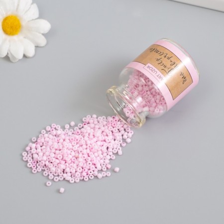 12/0 round beads in the bottle "Pink coral" 2x20 g set 2 pcs-1