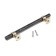 Cappio pk106 bracket handle, m/o 128 mm, d = 12 mm, plastic, graphite/gold color