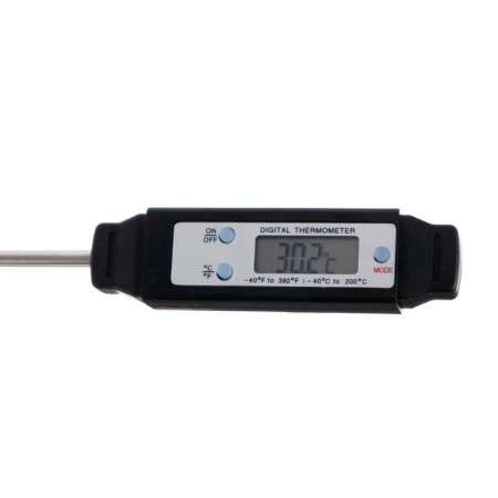 Kitchen thermal canopy LTP-001, maximum temperature 200 ° C, from LR44 batteries, black-4