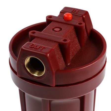 The Aquarite filter case is ABF-GOR-34, 3/4, for hot water, a key and fasteners, red-2