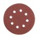 A circle of abrasive grinding under the "Velcro" tundra, perforated, 125 mm, P36, 10 pcs.