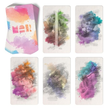Metaphorical associative maps "Magic of feelings", 50 cards (7x12 cm), 16+-3