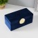 Casket Textile "Sea" blue 10x20x9 cm