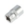Head -sided tundra head, under a square 1/2, 18 mm, CRV