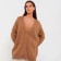 Cardigan female, beige color, one size (42-46)