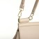 Women's bag on the magnet Textura, small size, dairy color