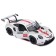 Racing machine BBURAGO Porsche 911 RSR, DIE-CAST, 1:24, White color, opening doors