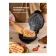 Electric Galaxy Gl 2980, 800 W, Viennese waffles, anti -stick coating, black