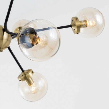 Cutilux Cutilux chandelier CL105295 78x78x64 cm, 9x40W, E14, brown color-12