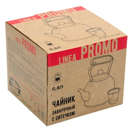 Teapot of a tender Regent Inox Promo, with a strainer, 0.8 liters-1