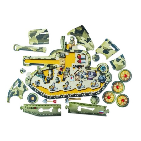 Puzzle "Battle Tank"-2