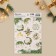 Paper stickers “Time for happiness”, for gifts, 14 x 21 cm, New Year