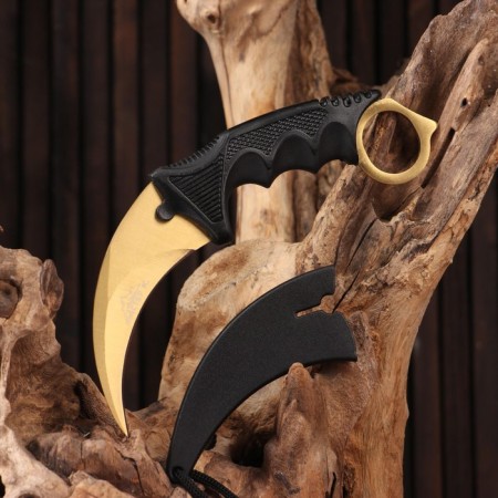 Knorambit Knight Knight 20cm, Blade 90mm/3.1 mm, golden