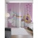 Photostes "Fairy -tale carriage", Saten, size 145x265 cm, 2 pcs