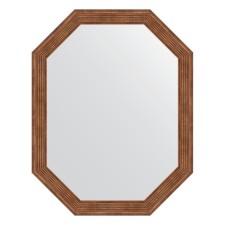 Mirror in the baguette frame, dry reed 51 mm, 54x69 cm