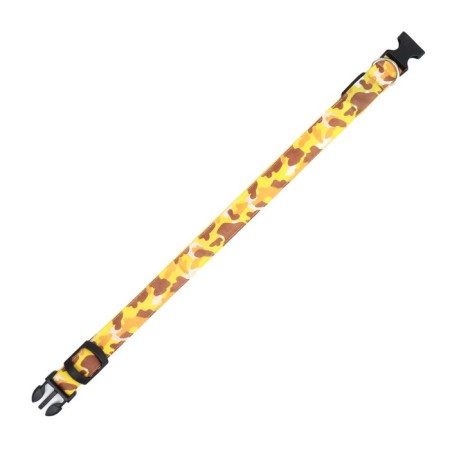 Collar with Militari's backlight 3 glow modes size L, Osh 48-60 x 2.5 cm yellow-6