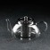Glass teapot with metal sieve "Jacques", 1 l, 21 × 14 × 11 cm
